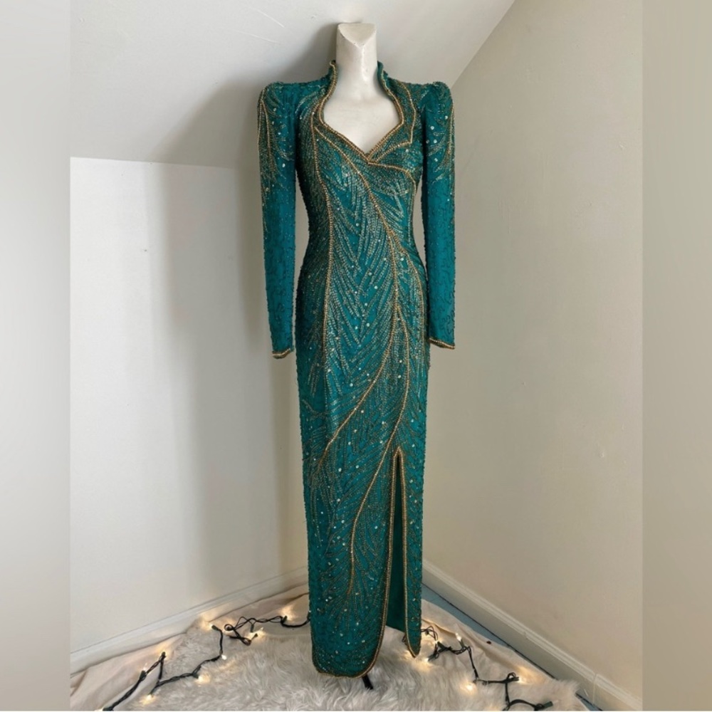 Vintage Sequin Gown